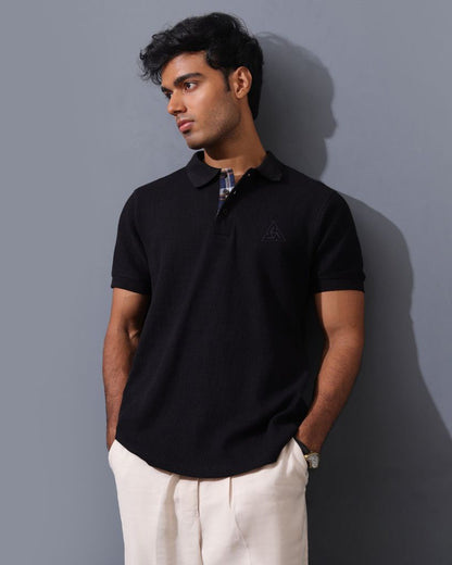 Go Easy Polo Shirt- Black