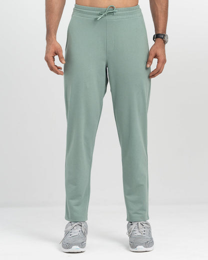 Go Easy Terry Joggers-Green Moon