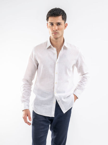 Khadi Off white premium Shirt.