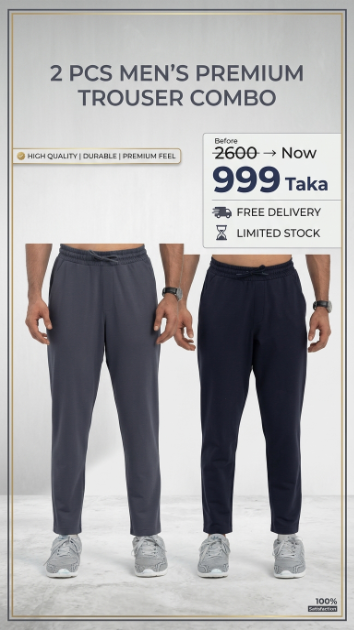 men Trouser-2 pcs